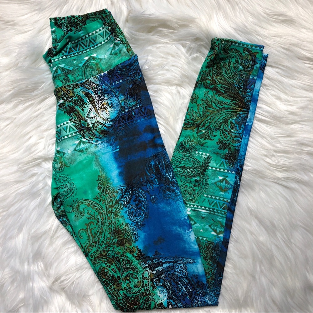 Liquido Tie Die Sexy full length leggings